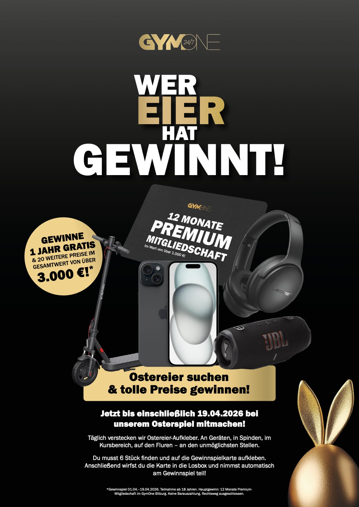 GymOne – Kampagnenmotiv