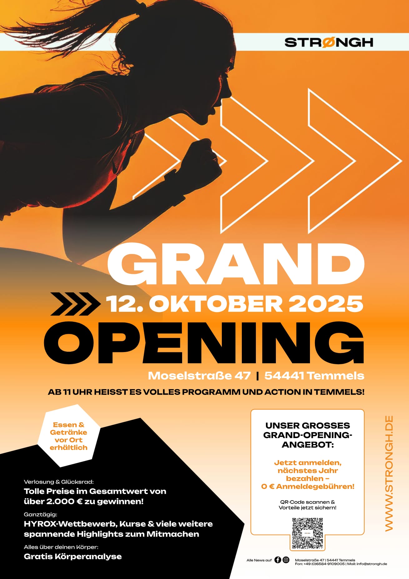 STRØNGH Grand-Opening Plakat